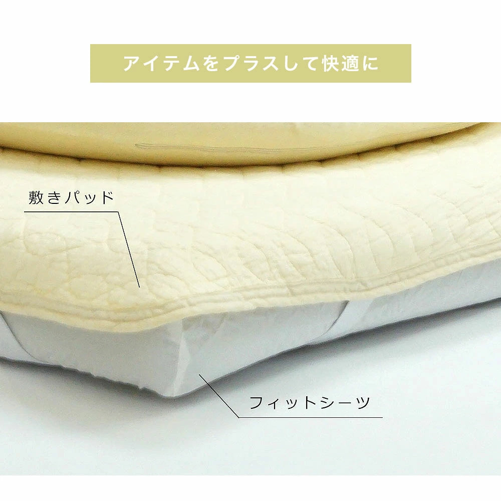 眠Lab（ねむらぼ）マットレス Premium 3つ折りタイプ シングルサイズ