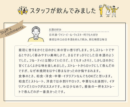 本格米焼酎 熊野水軍 化粧箱入り 720ml