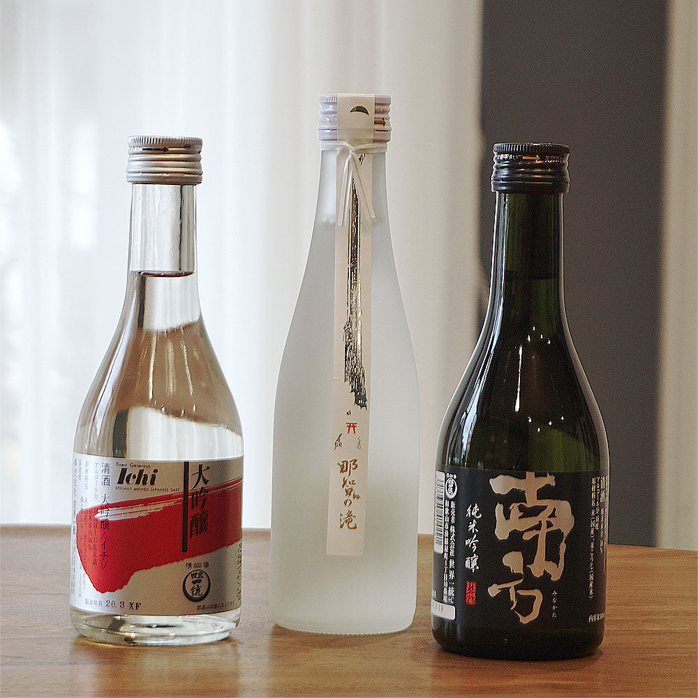 和歌山・地元の推し酒ミニボトル3本セット